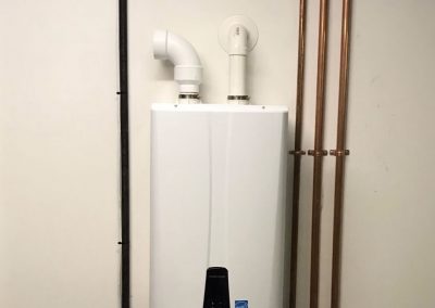 Navien Tankless Water Heater new install. City of Whittier, CA.