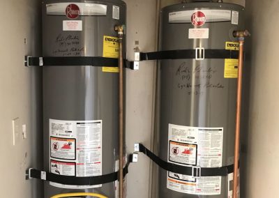 40 Gal Rheem Water Heater change out with new venting. City of Yorba Linda, CA.