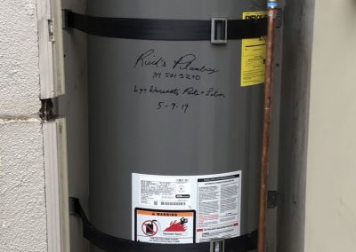 40 Gal Rheem Water Heater change out. City of Cypress, CA.