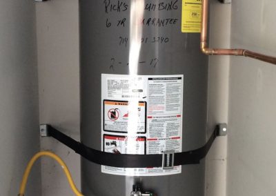 40 Gallon Rheem Water Heater change out. City of La Habra, CA.