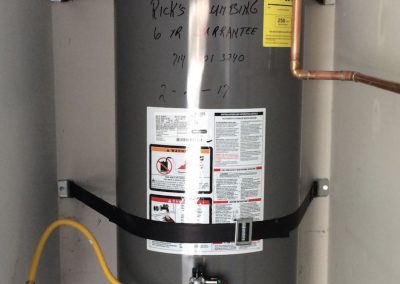 40 Gallon Rheem Water Heater change out. City of La Habra, CA.