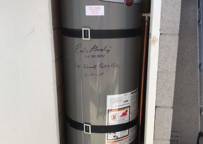 50 Gallon Rheem Water Heater change out. City of Anaheim, CA.