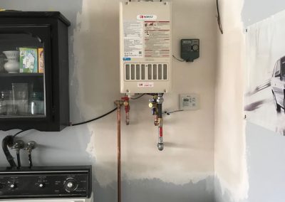 Noritz Tankless Water Heater Installed