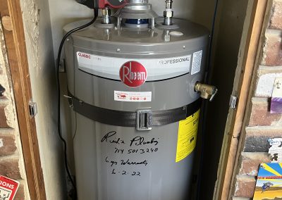 40 Gallon Rheem Water Heater