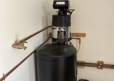 1.5 ft^3 Water Softener Installation. City of Fullerton, CA.