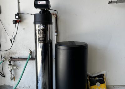 1.5 ft^3 Water Softener Installation. City of Fullerton, CA.