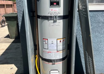 40 Gallon Bradford White Water Heater Changeout. City of Brea, CA.